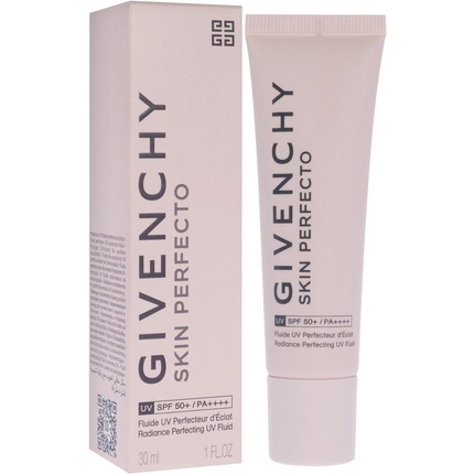 Skin Perfecto Radiance Perfecting UV Fluid SPF 50 Plus PA для женщин 1 унция солнцезащитного крема Givenchy — фото 3