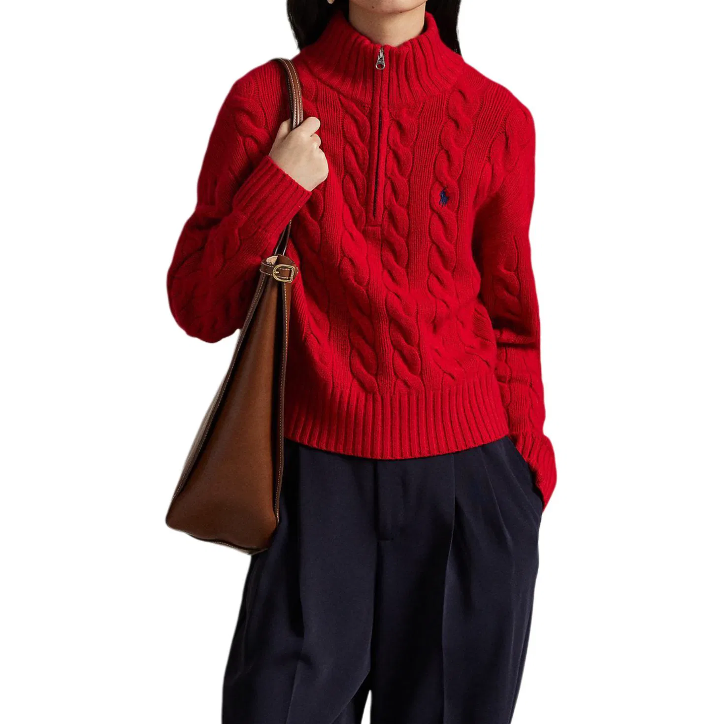 Свитер Polo Pony Polo Ralph Lauren, Red — фото 3
