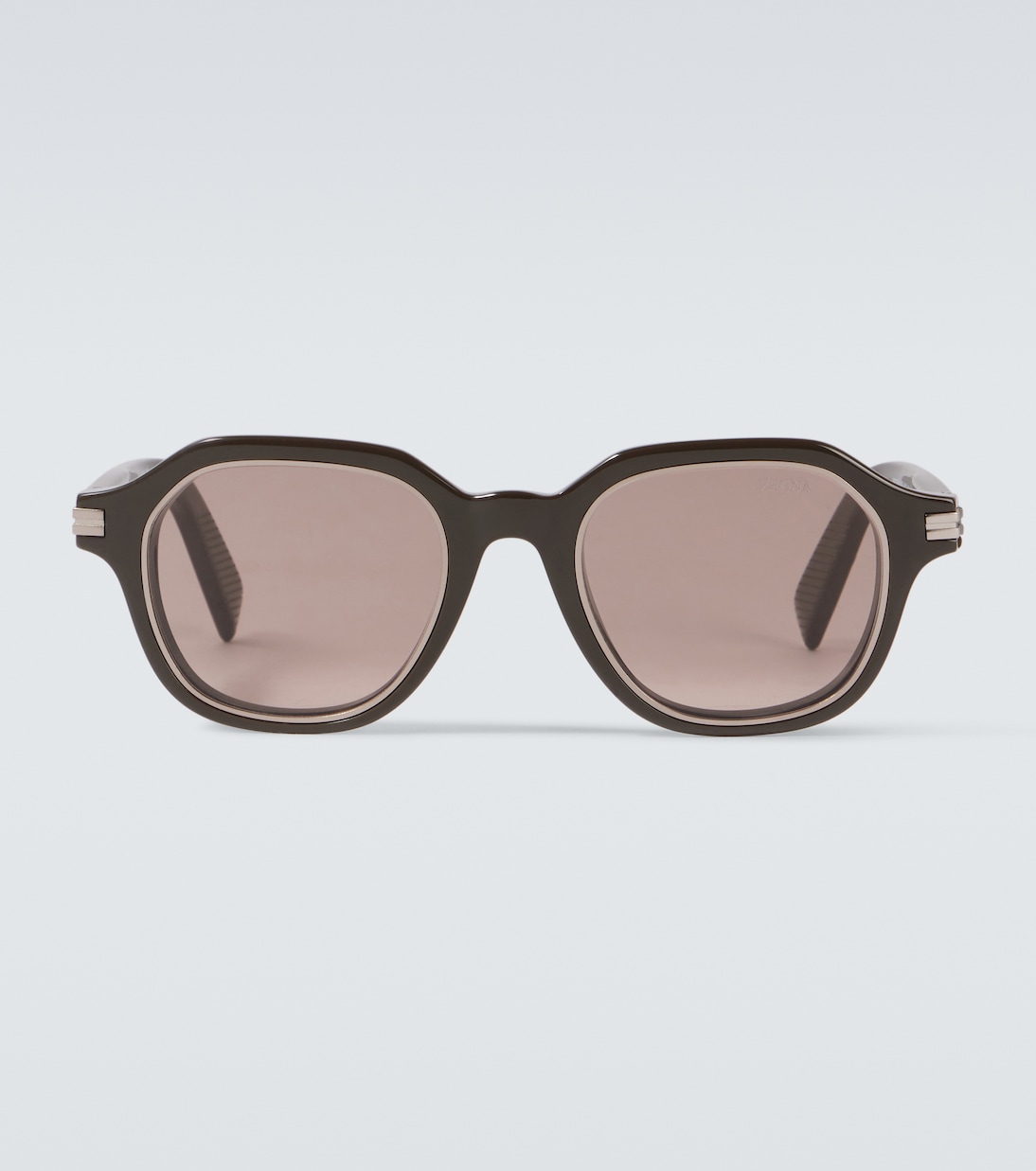 

Круглые солнцезащитные очки Zegna