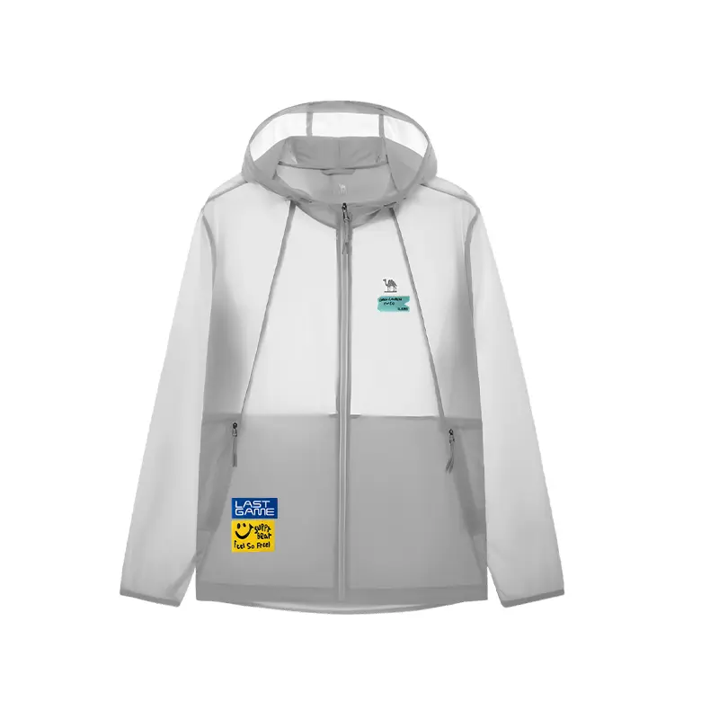 

CAMEL Городская функциональная серия: суперлегкая, дышащая и быстросохнущая одежда с охлаждающим и солнцезащитным эффектом, унисекс, космический серый