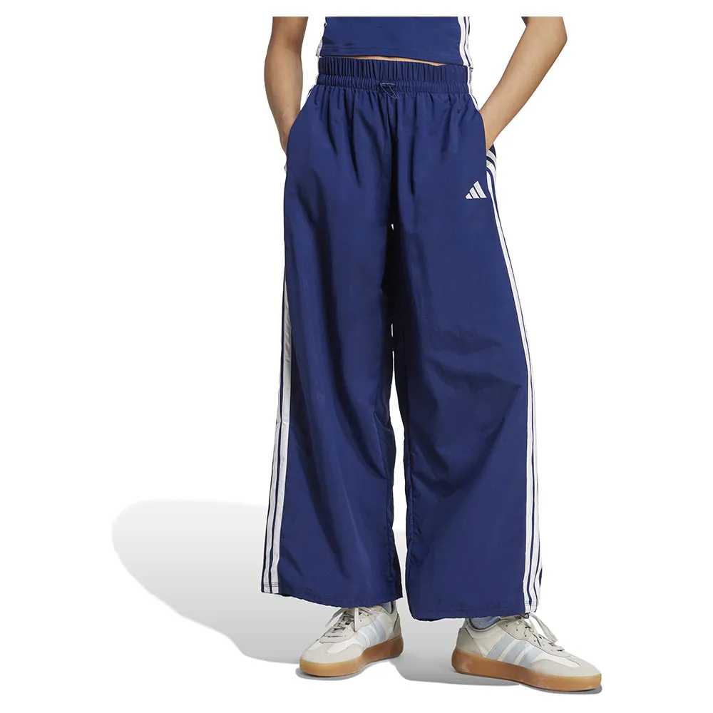

Брюки adidas Essentials 3 Stripes Lifestyle Woven Parachute, синий