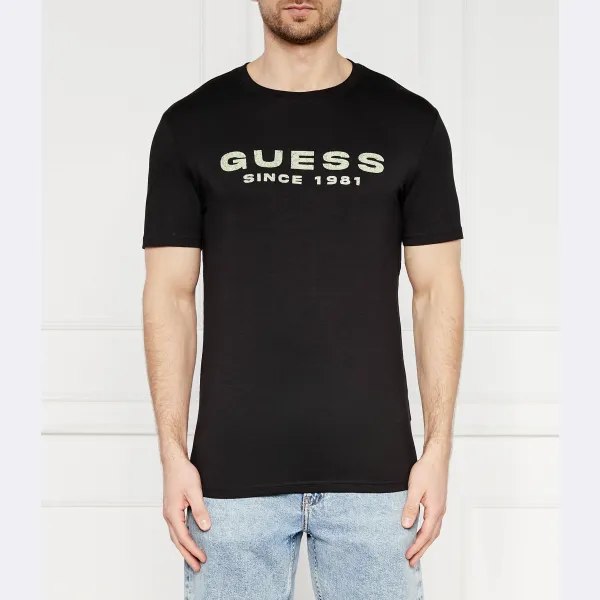 

Облегающая футболка Guess, черный