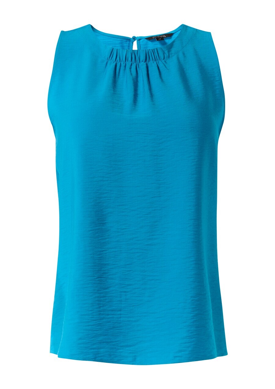 

Блуза COMMA Blouse, лазурный