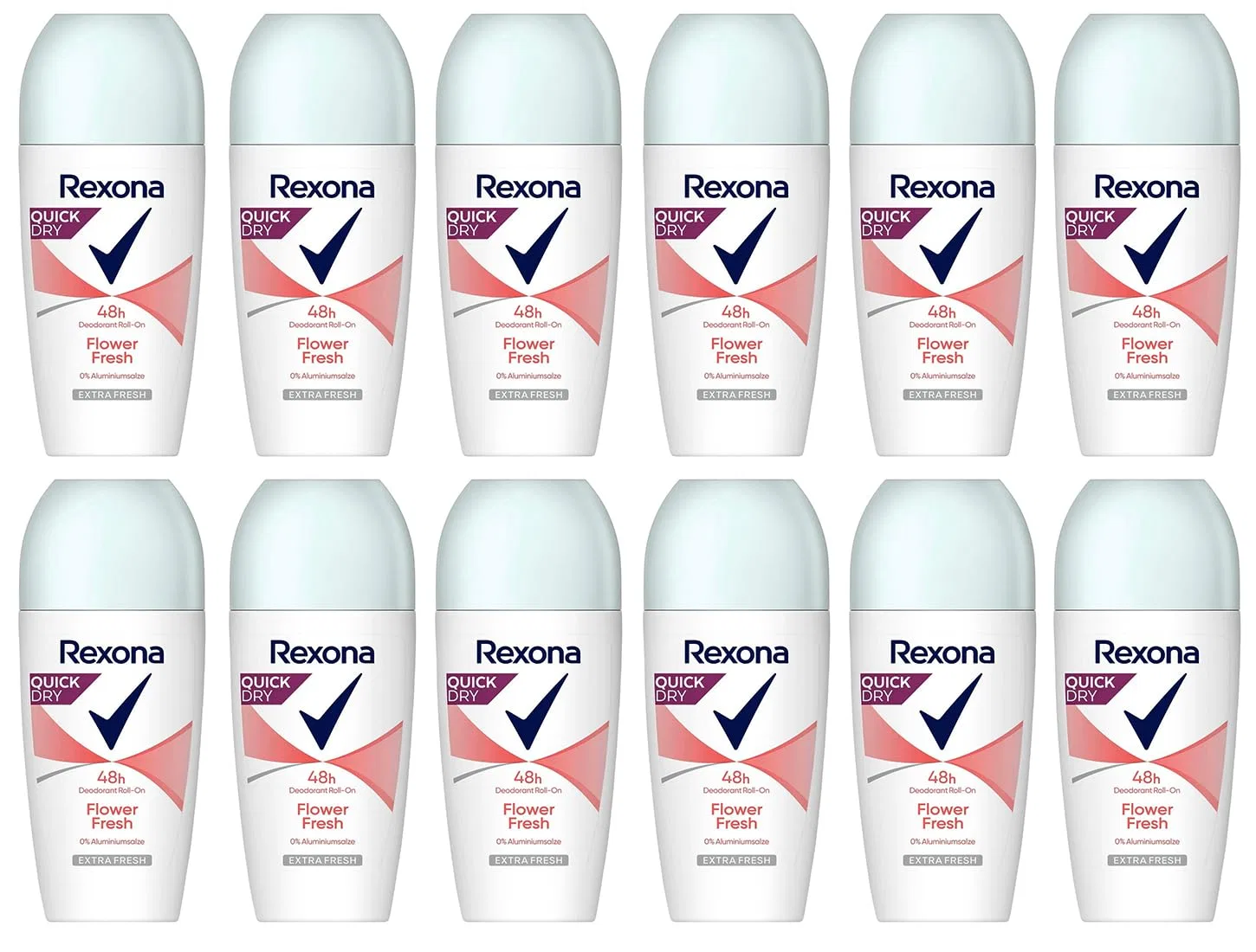Роликовый дезодорант Rexona Flower Fresh без алюминия, 50 мл (12 шт.) Rexona