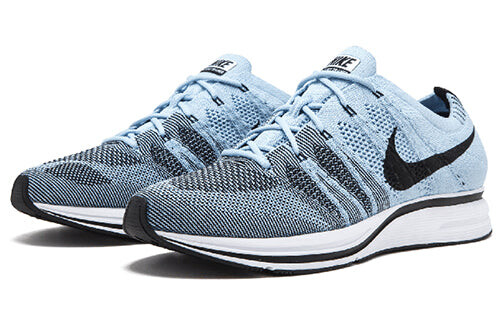 Кроссовки flyknit trainer 2017 Nike, синий — фото 2