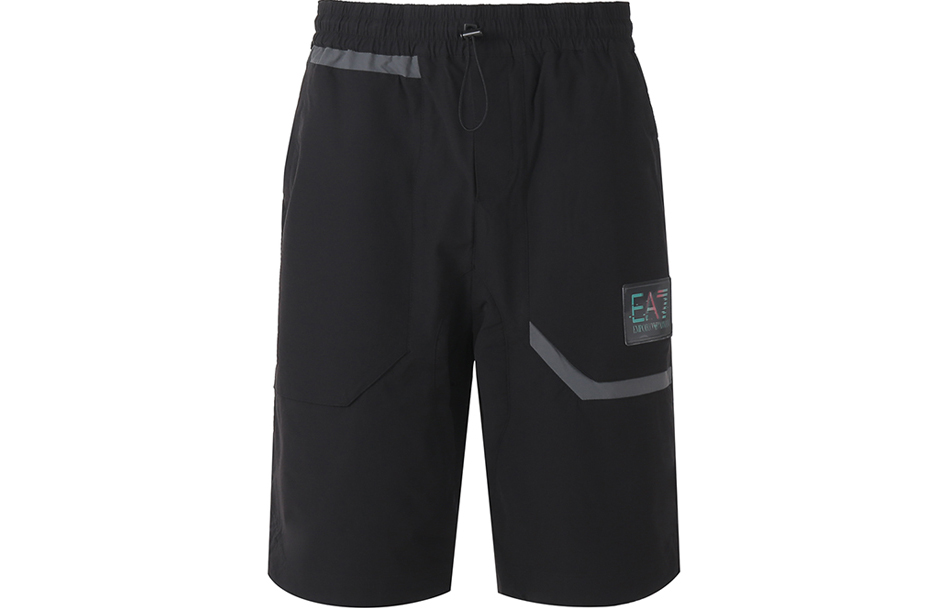 

EMPORIO ARMANI EA7 SS22 повседневные шорты мужские black