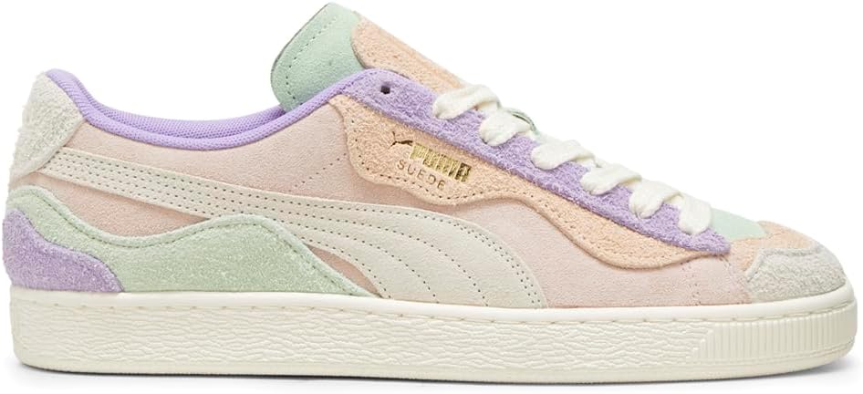 

Мужские замшевые кроссовки PUMA Trippy на шнуровке - повседневные, розовые, фиолетовые