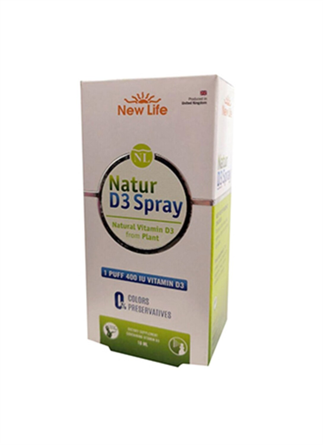 

New Life Natur D3 Спрей 400 МЕ 10 мл