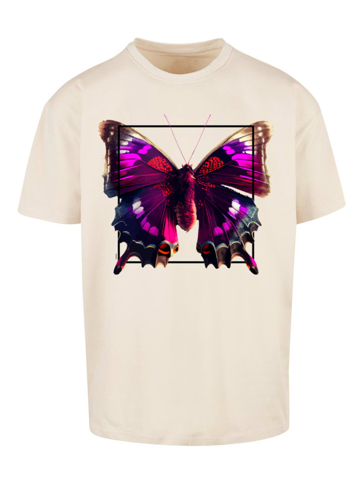 

Футболка большого размера с розовой бабочкой, песочного цвета F4NT4STIC, Розовый, Футболка большого размера с розовой бабочкой, песочного цвета F4NT4STIC