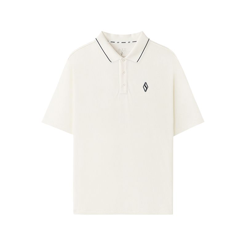 

Skechers SS25 Polo Shirt Men's Marshmallow White/0074, Белый, Skechers SS25 Polo Shirt Men's Marshmallow White/0074