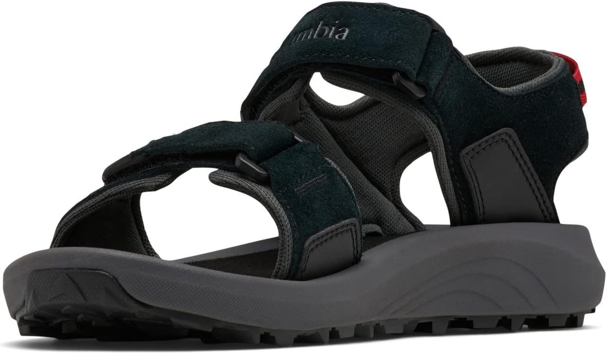 Мужские сандалии Columbia Trailstorm Hiker 2 Strap, черный/темно-серый — фото 2