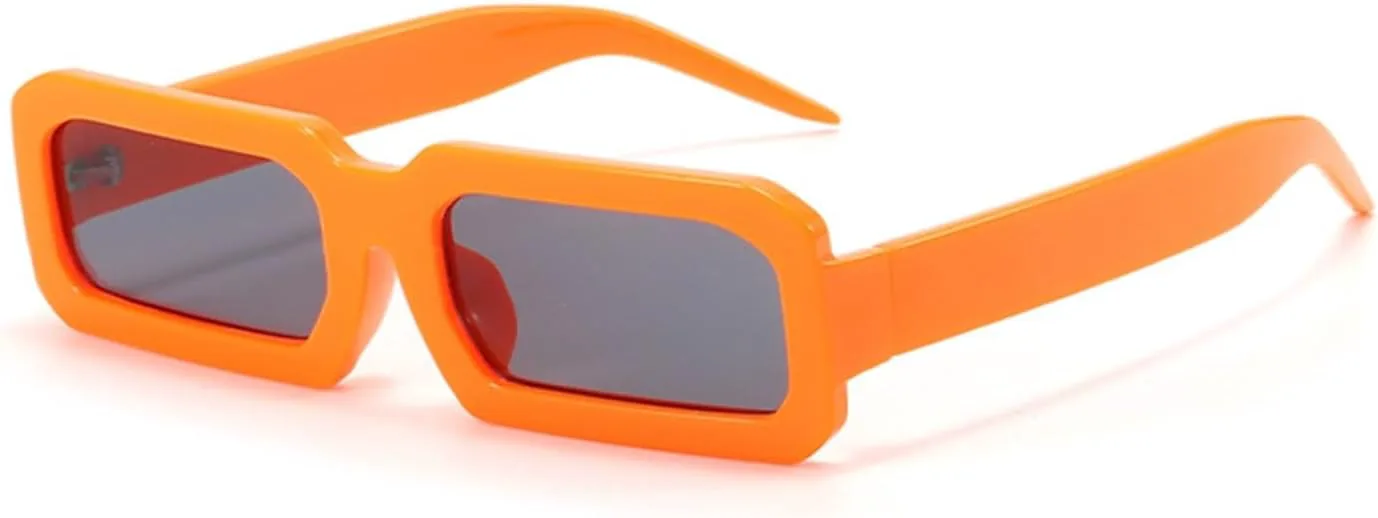 

Модные солнцезащитные очки в квадратной оправе, маленькая оправа, для отдыха на природе, декоративные, подарок для мужчин и женщин (Цвет: D, Размер: 1) EkeNoz, D