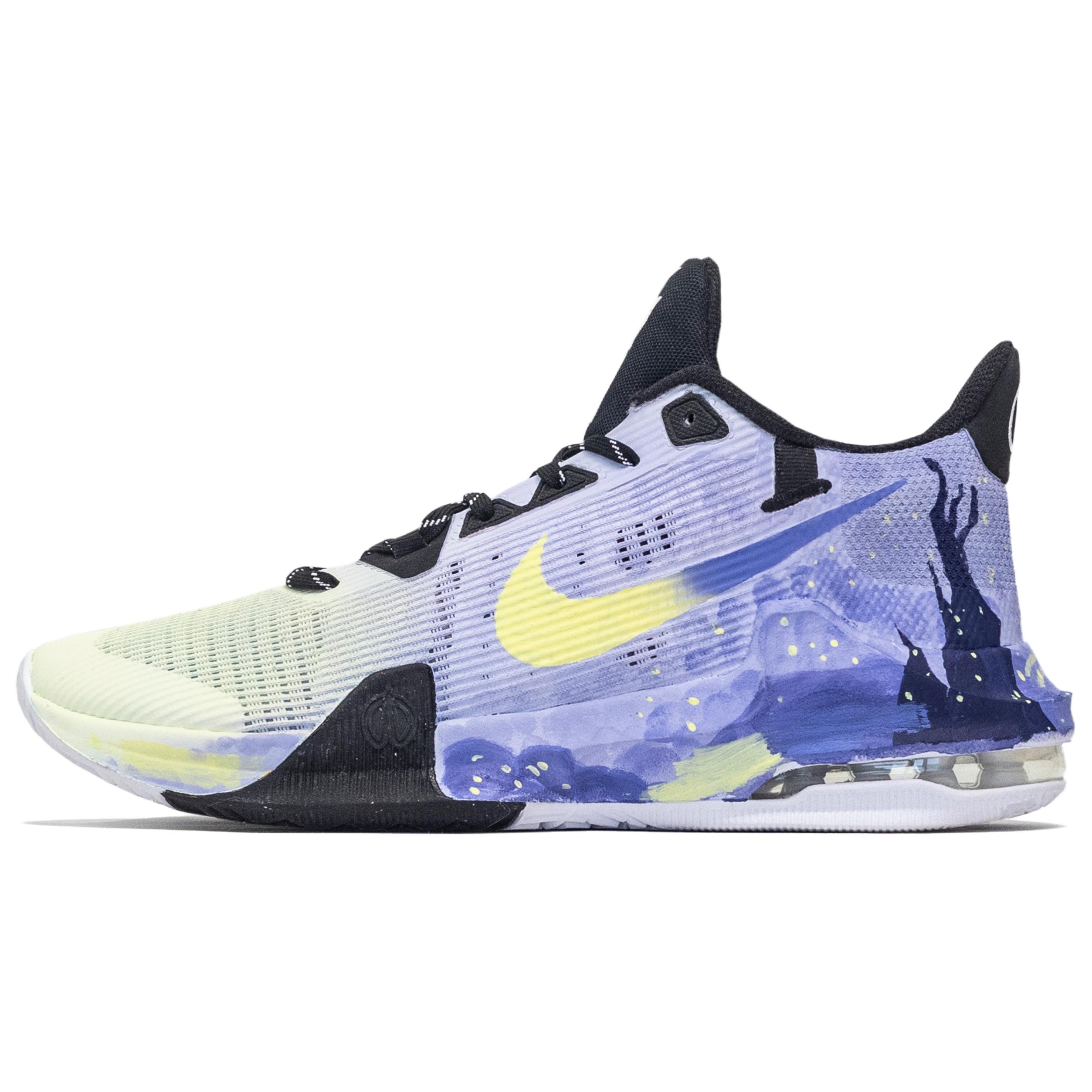 

Nike Мужские баскетбольные кроссовки Air Max Impact 3 с амортизацией и дышащим верхом низкие Purple Night, цвет Purple Night
