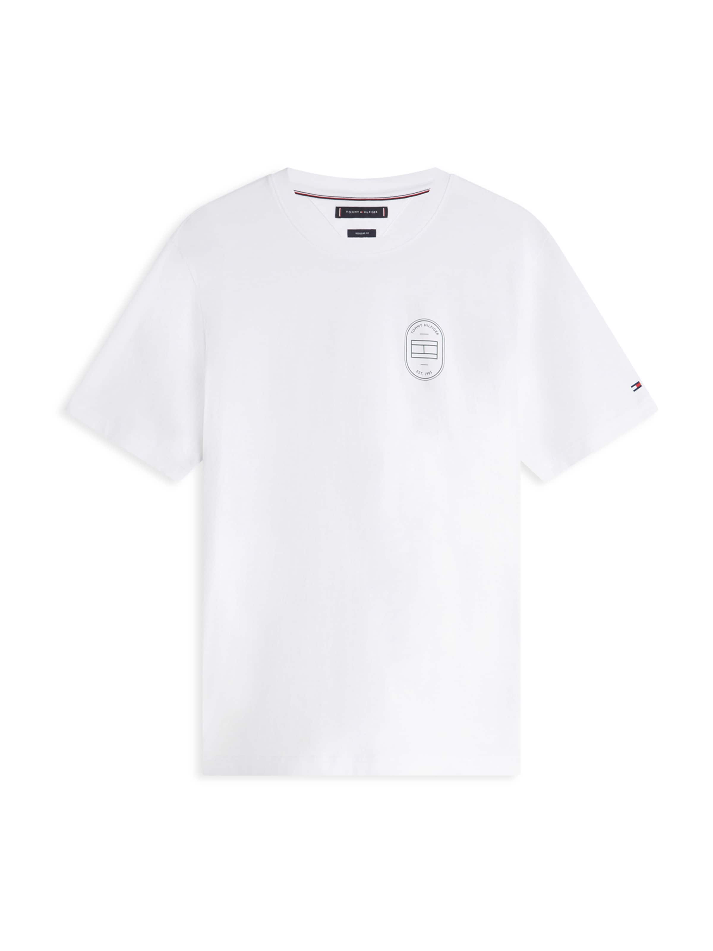 

TOMMY HILFIGER Футболка 'BRAND LOVE' в белом цвете