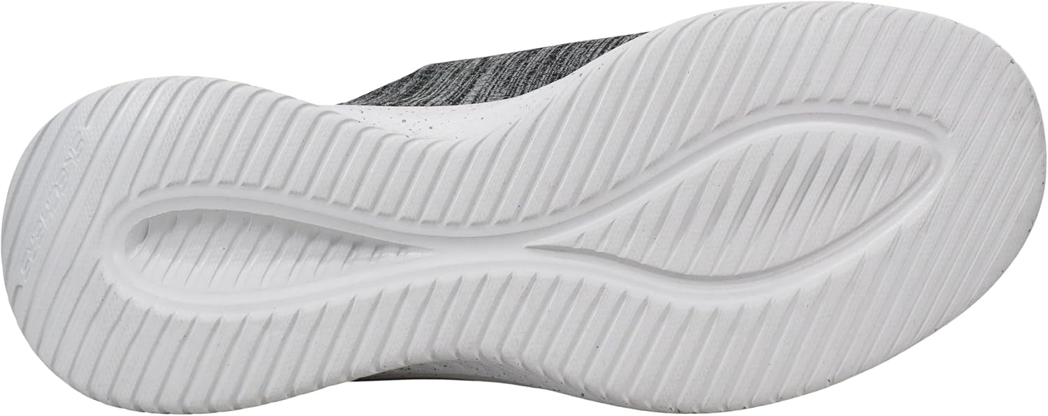 Мужские кроссовки Skechers Ultra Flex 3.0 с мгновенной посадкой без застежек, оранжевый/угольный — фото 4