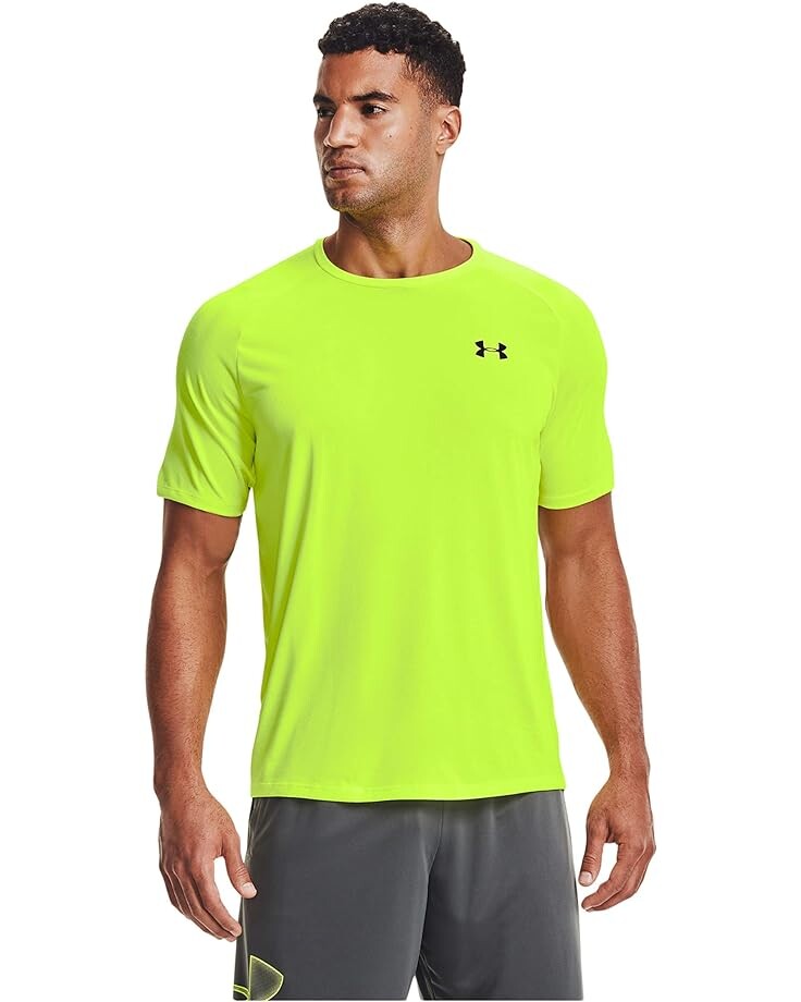 

Футболка Under Armour UA Tech 2.0, цвет High-Vis Yellow/Black