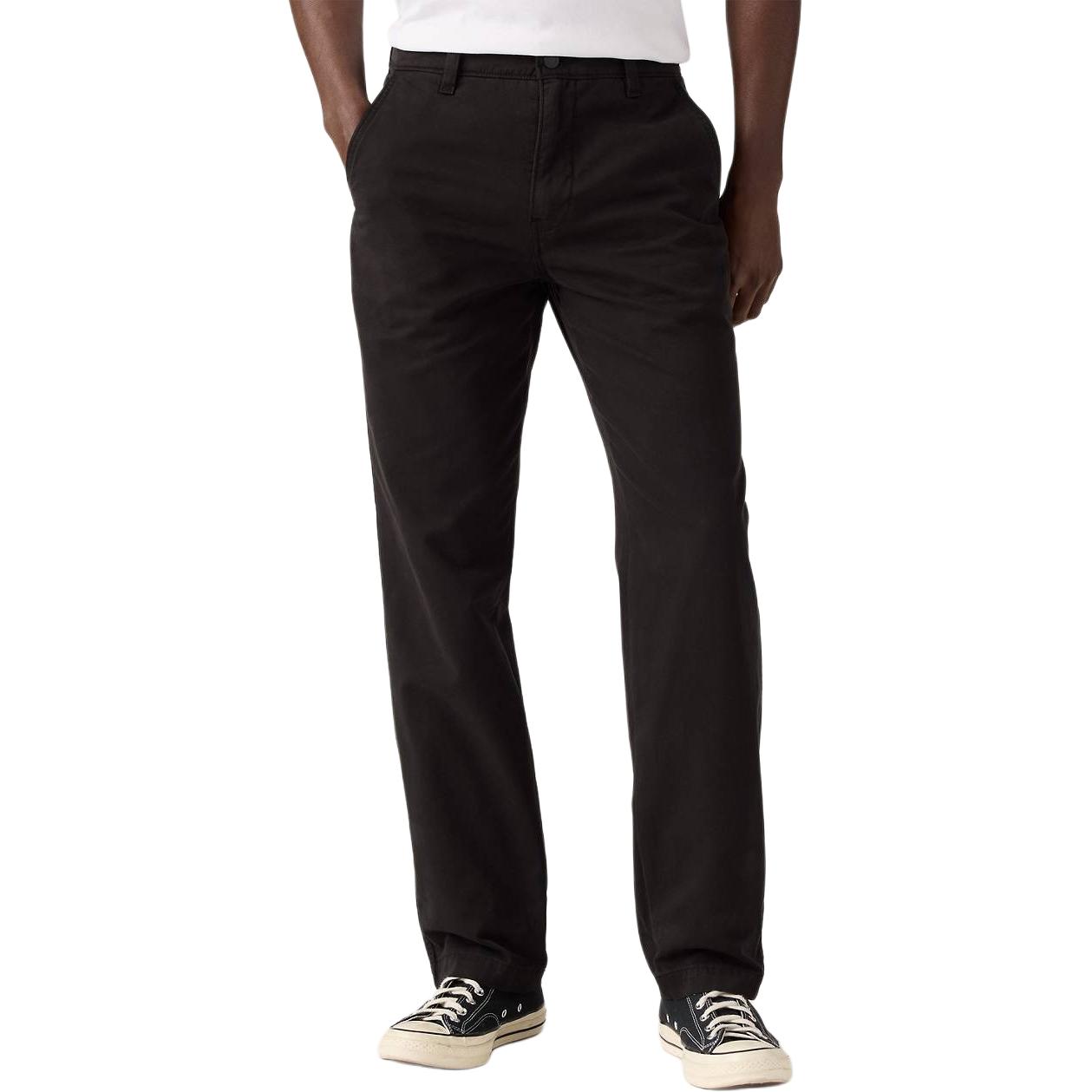 

Levis Повседневные брюки мужские Black умеренно прямого кроя