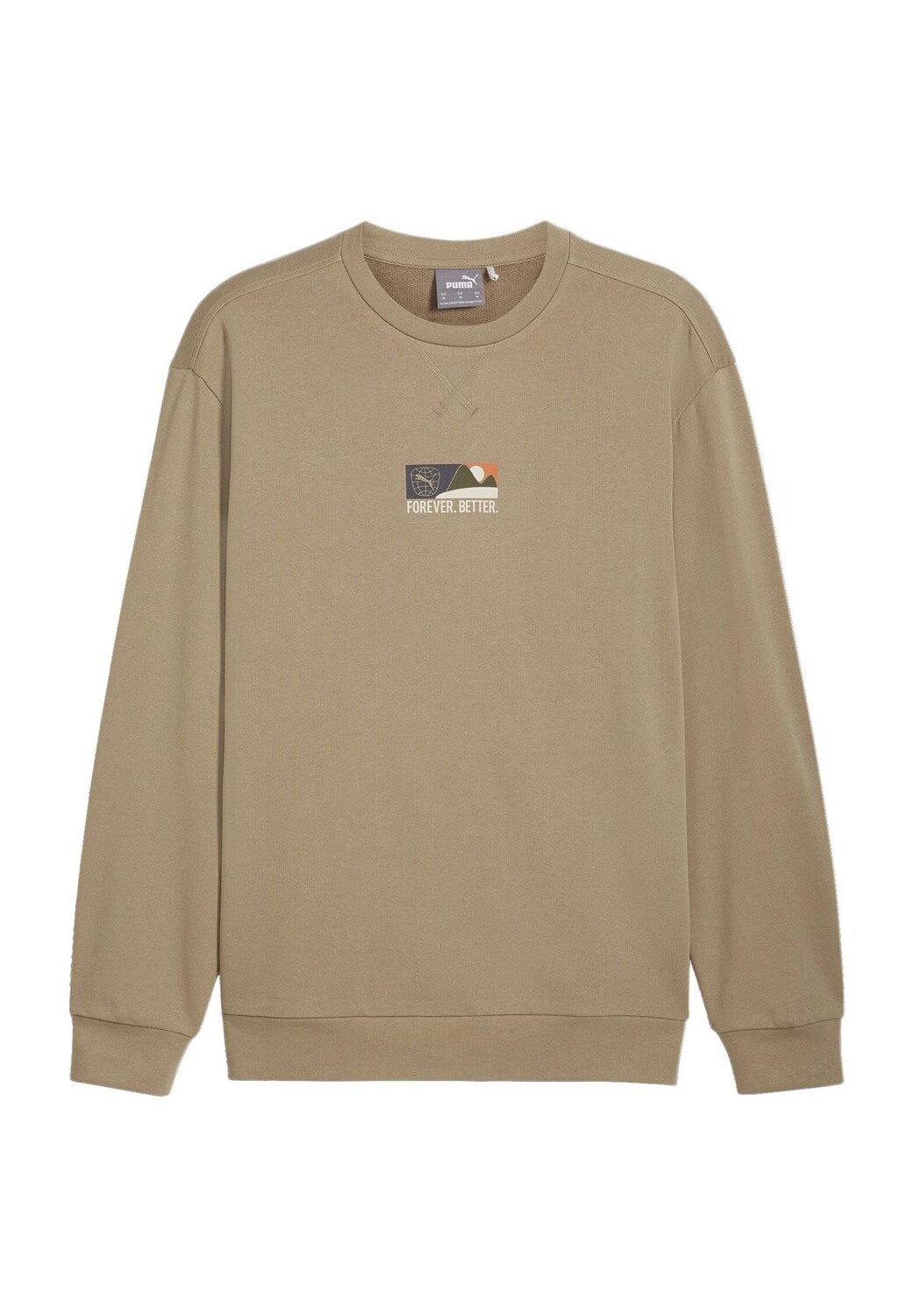 

Мужская толстовка с круглым вырезом Better Sportswear PUMA, цвет 67 Oak Branch