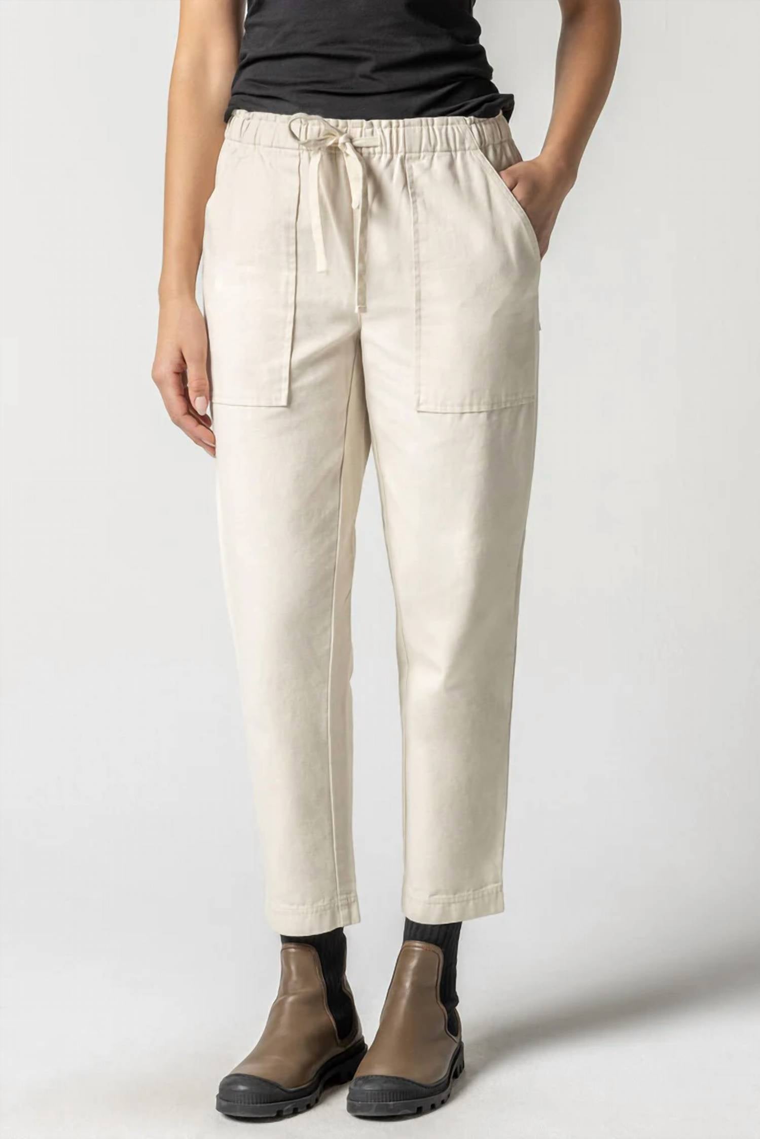 

Брюки Utility Pant в натуральном цвете Lilla P, цвет natural