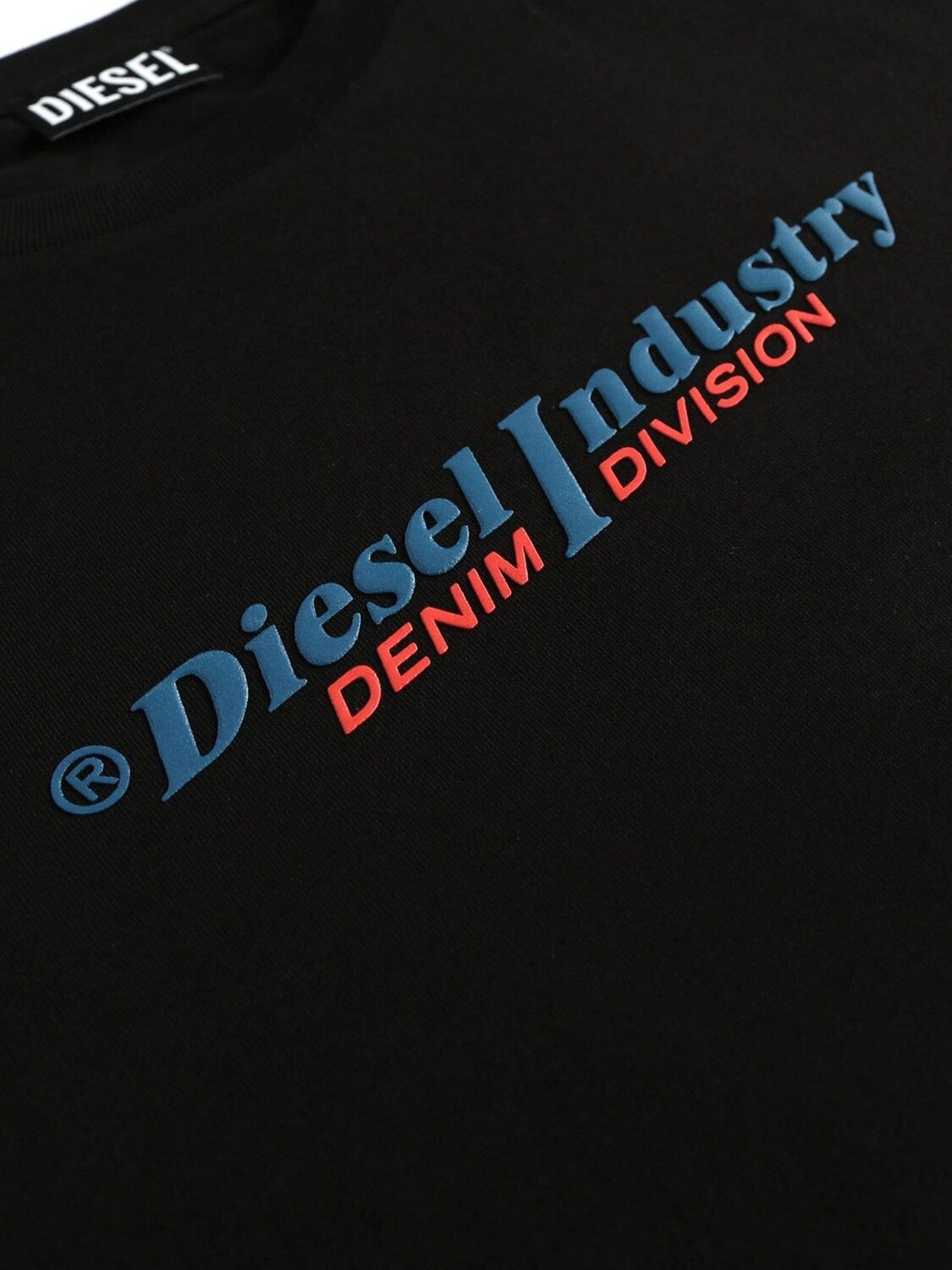 DIESEL Футболка 'T-Diegor New Industries' в черном цвете — фото 3