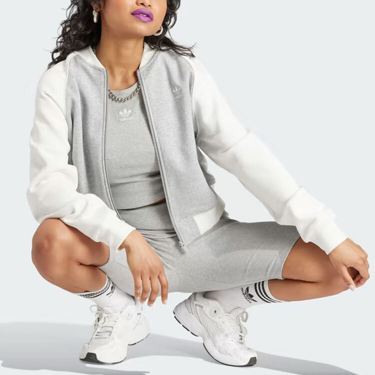 ESSENTIALS Жилет женский серый Adidas Originals — фото 4