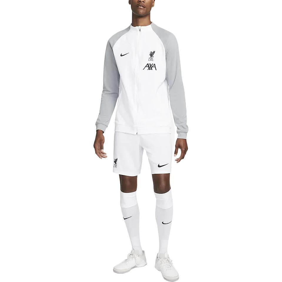 Куртка Nike Liverpool FC Academy Pro Knit Soccer Jacket 'Whtie' DN3080-101, серый — фото 2