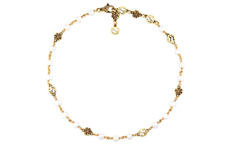 

GG Metal, Resin ожерелье женское GUCCI, золото