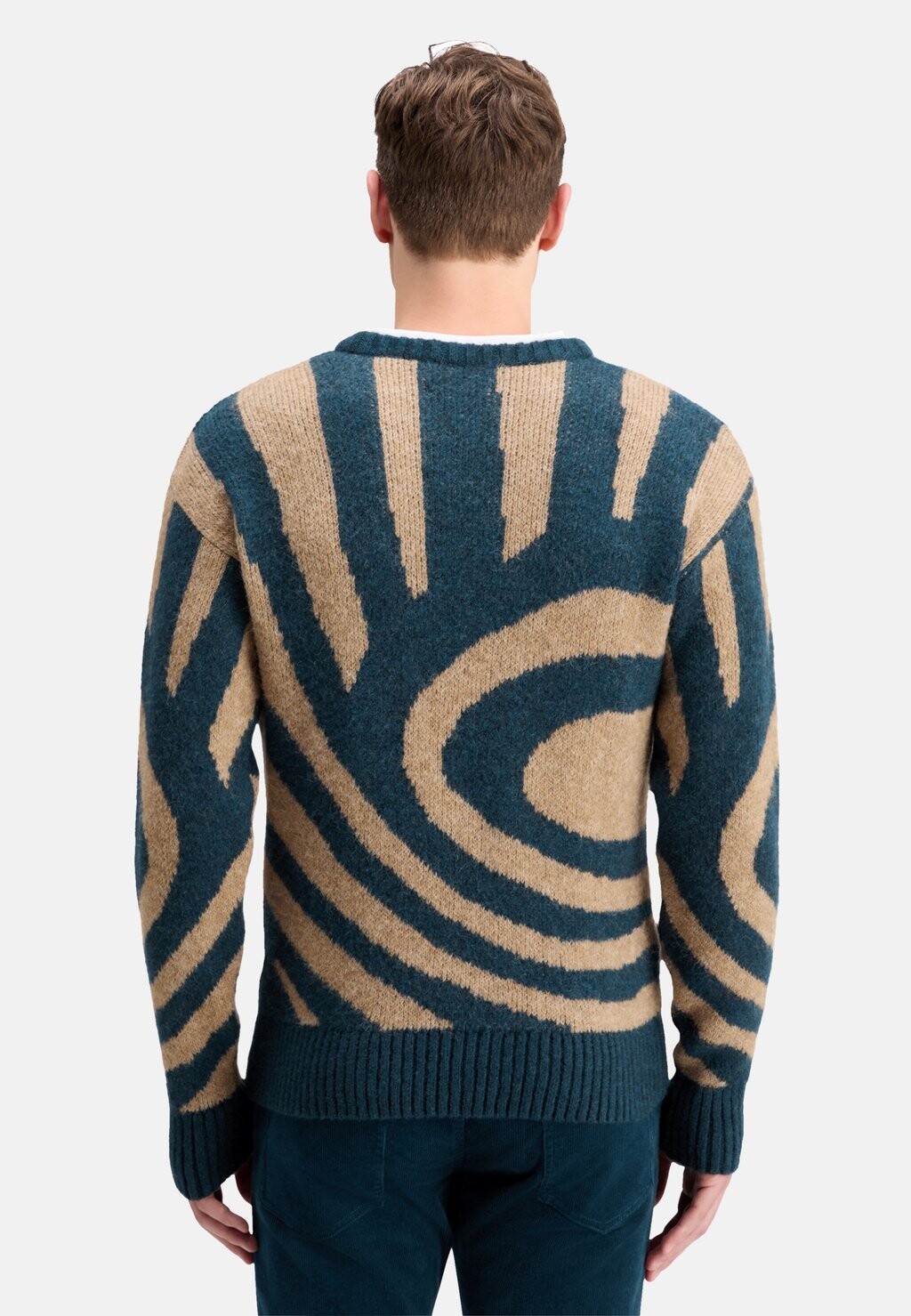 

Джемпер HAIRY BIG WAVES Scotch & Soda, светло-коричневый