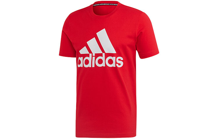 

Футболка мужская красная Adidas, красный