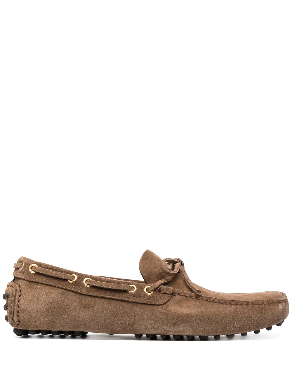 

Лоферы на рифленой подошве Car Shoe, коричневый