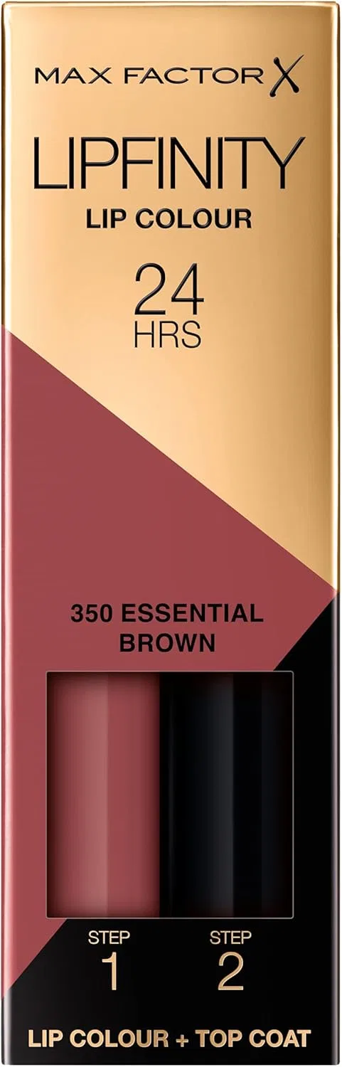 Помада Max Factor Lipfinity Lip Colour 350 Essential Brown 4,5 мл — фото 2