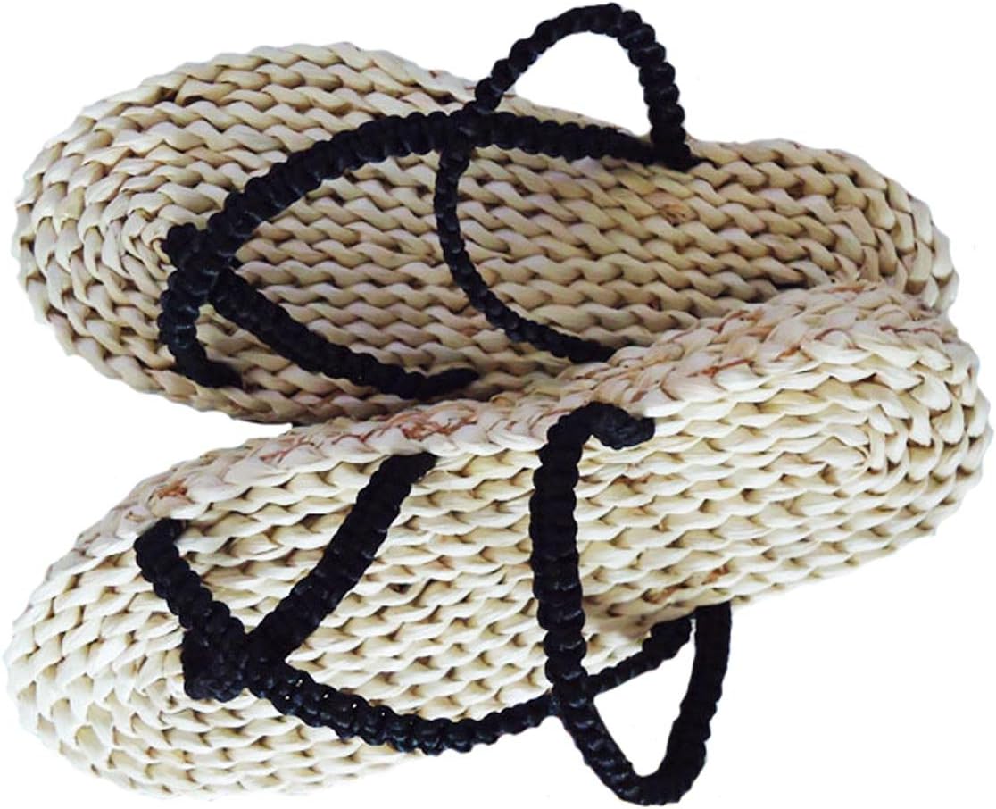 

Ручные соломенные сандалии, шлепанцы для пляжа, косплей, плетеные тапочки Seemehappy