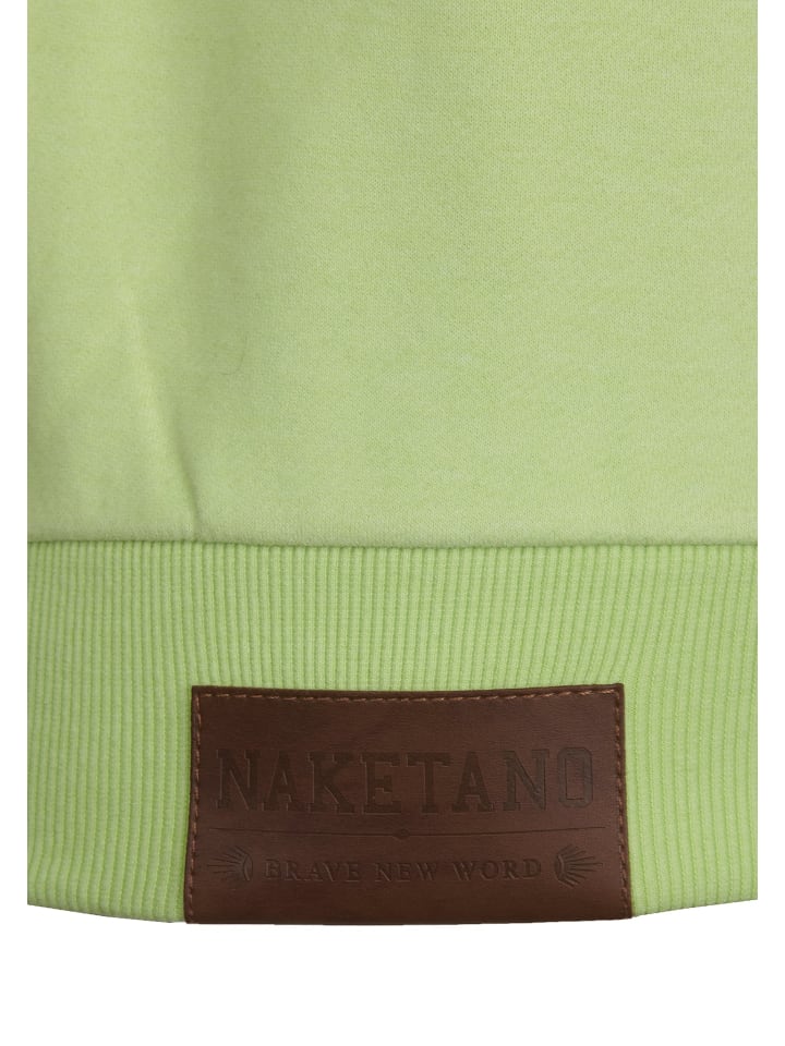 

Naketano Спортивная толстовка Monsterbumserin 20 Matcha Green Melange