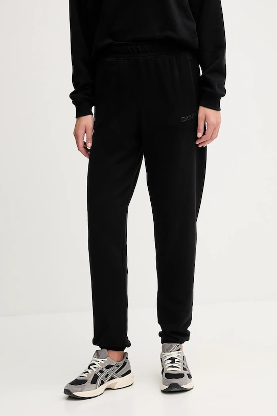 

Спортивные хлопковые брюки Dkny, черный