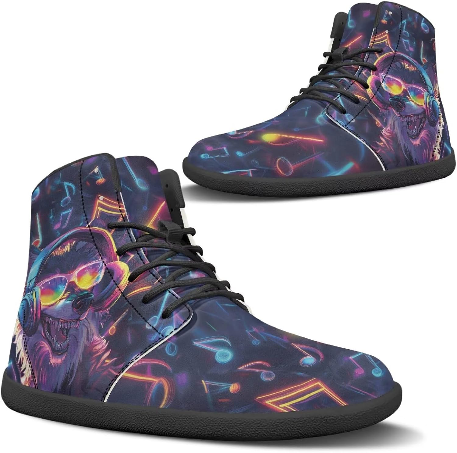 

Мужские широкие кроссовки для ходьбы, легкие, нескользящие, с нулевым перепадом высоты подошвы, высокие, повседневные, плоские, для путешествий и работы, размеры 5-14 Qoiuvncy, Fashion Dog