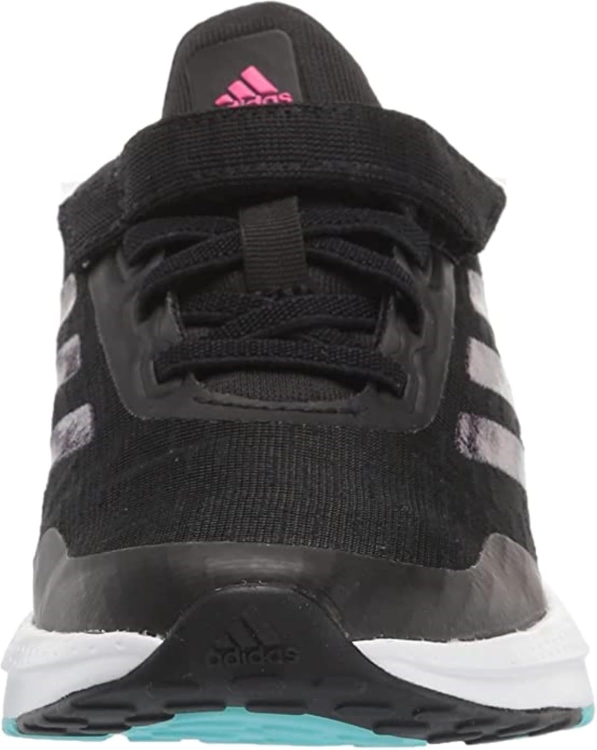 Кроссовки Adidas EQ21 T5 для детей и взрослых, черный/розовый — фото 2