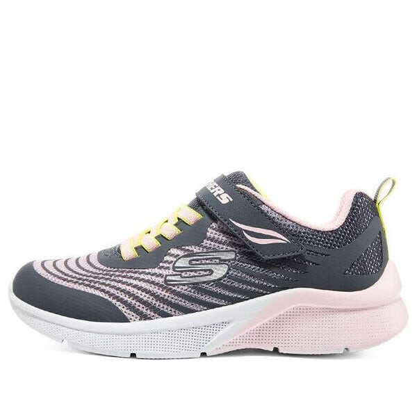 

Кроссовки girls microspec rejoice racer 'grey pink' Skechers, серый