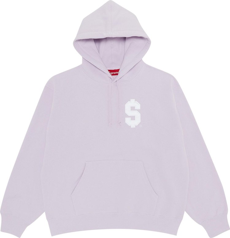 

Толстовка Supreme $ Hooded 'Light Purple', фиолетовый