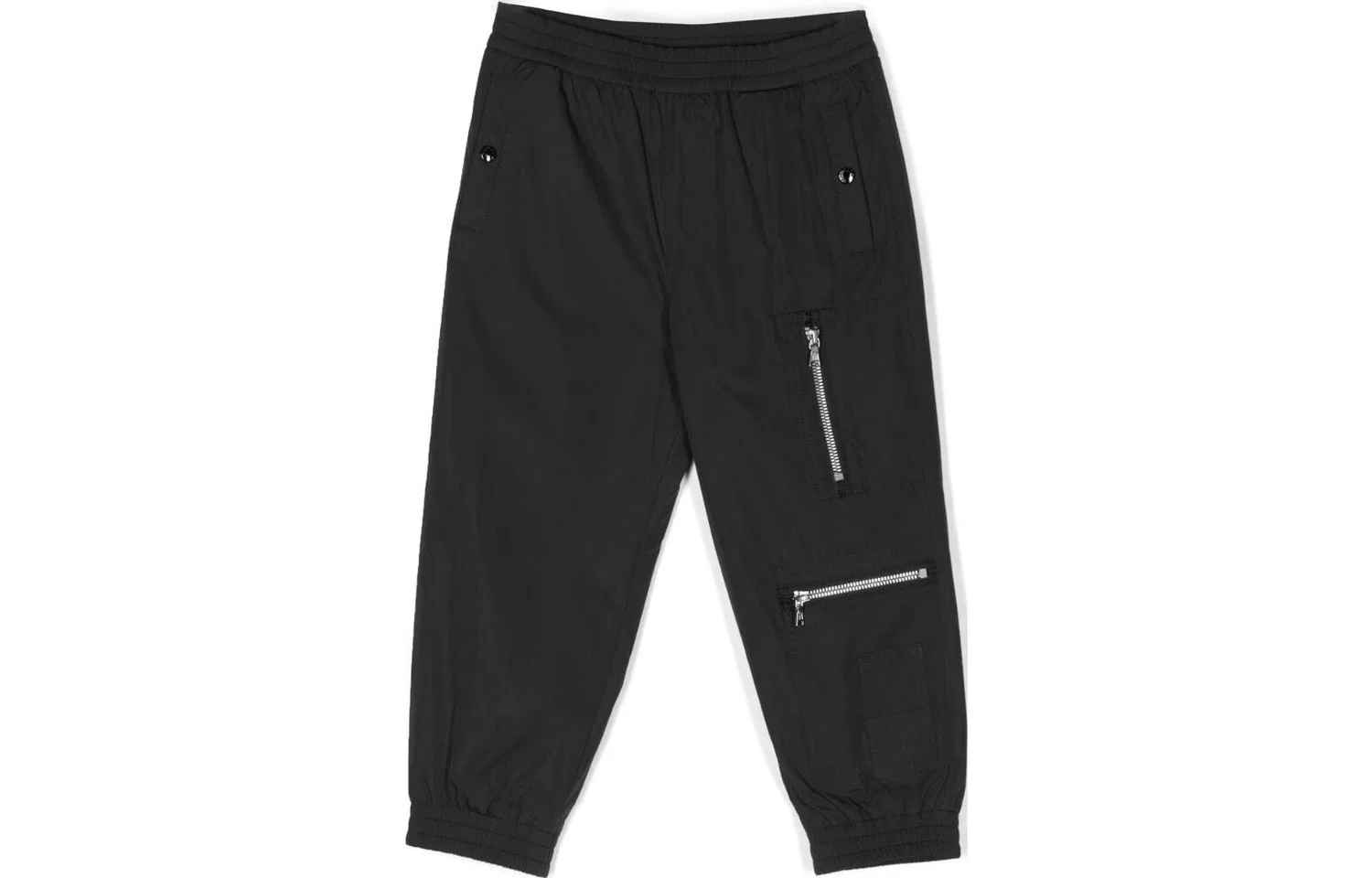 Детские трикотажные спортивные штаны Moncler Black