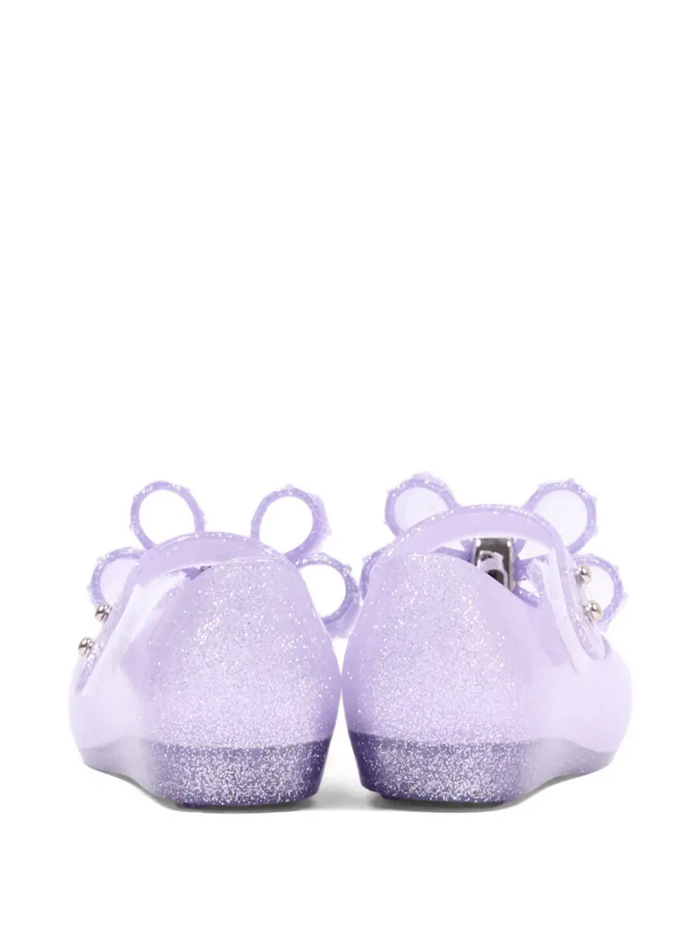 Классические балетки Ultragirl с блестящим бантиком Mini Melissa, фиолетовый — фото 3