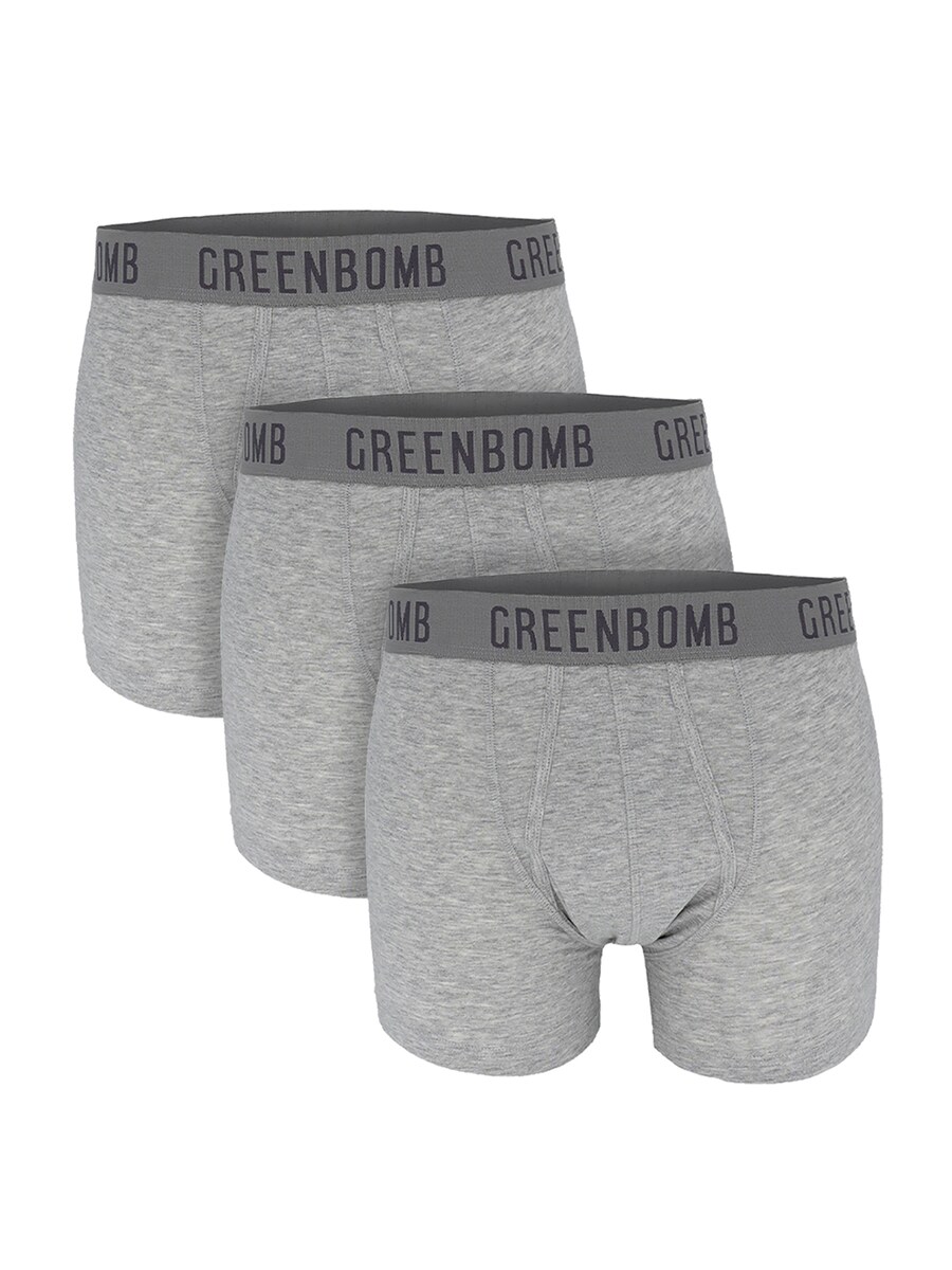 

Боксеры GREENBOMB, цвет Grey/Light grey