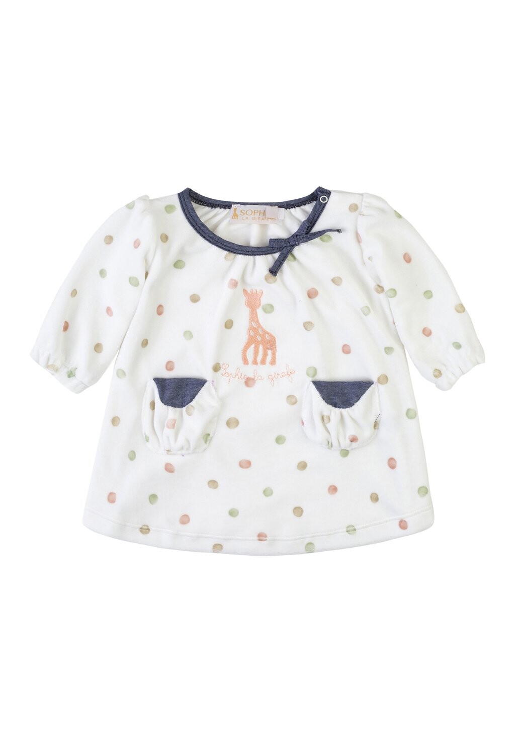 

Повседневное платье Sophie la Girafe, цвет snow white