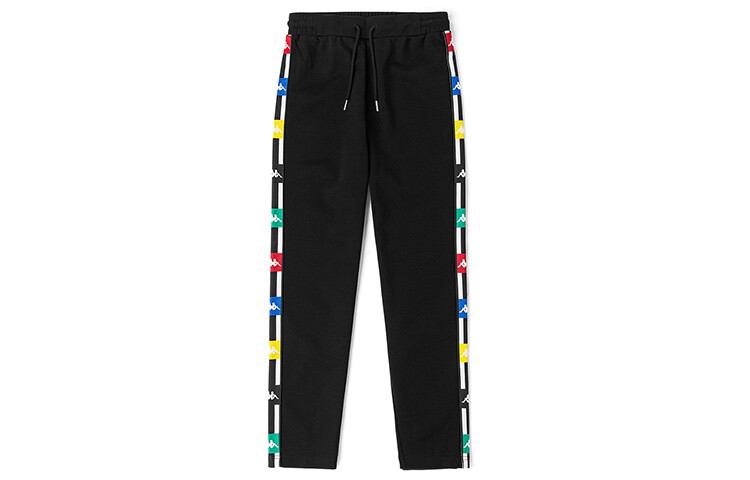 

Kappa Женские трикотажные спортивные штаны, цвет Black