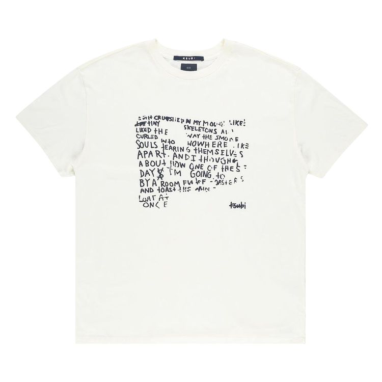 

Футболка Ksubi Verses Biggie Short-Sleeve T-Shirt 'Bone', белый