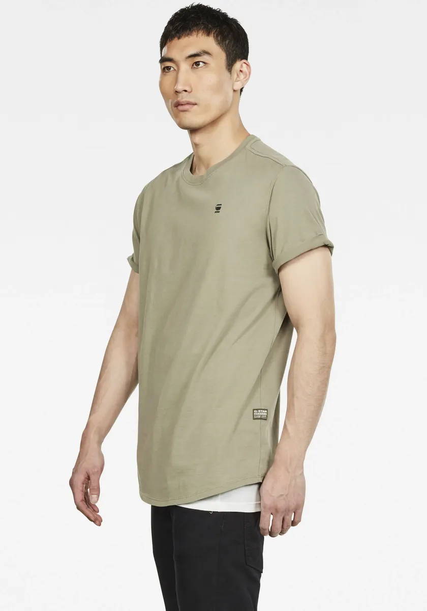 

Футболка G-Star RAW "Lash" с небольшой вышивкой логотипа, цвет Shamrock