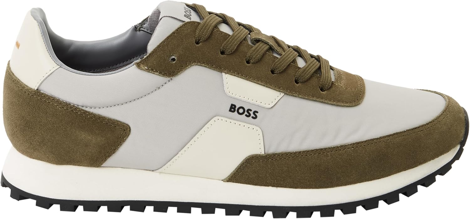 Мужские кроссовки BOSS Mens Parkour-l Runn Nybsd, зеленый — фото 4