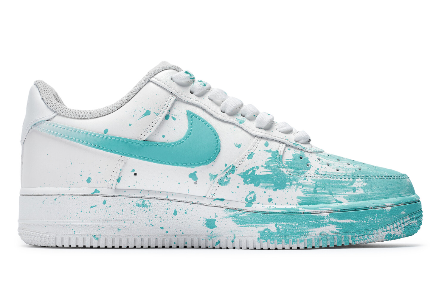 Кроссовки Nike Air Force 1 Skateboarding Shoes Men Low-top Green, зеленый — фото 2