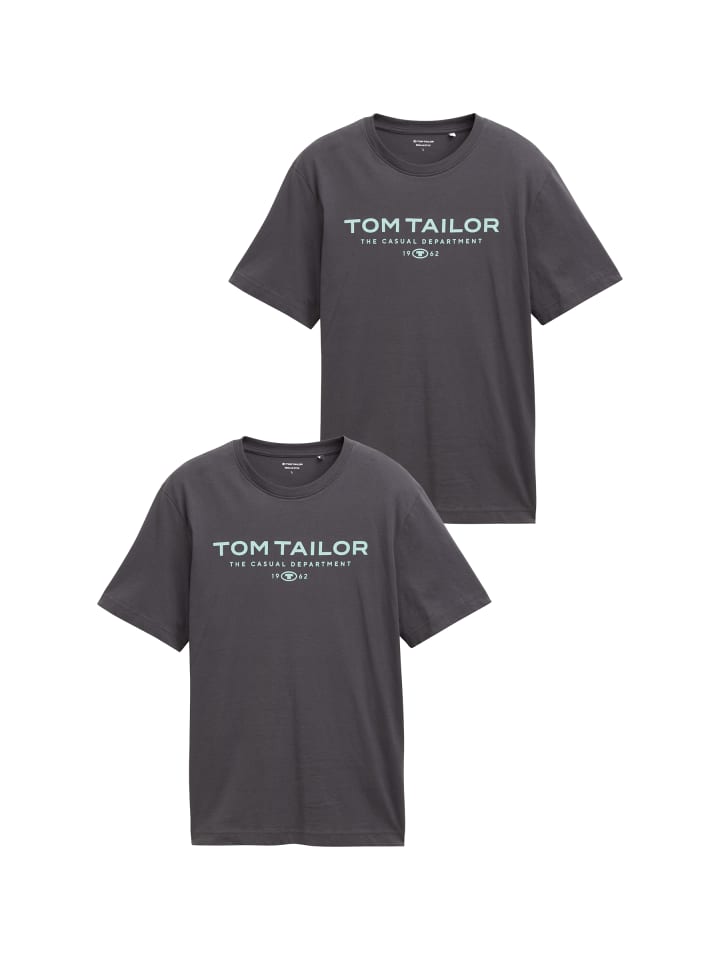 

Футболка Tom Tailor, темно-серый