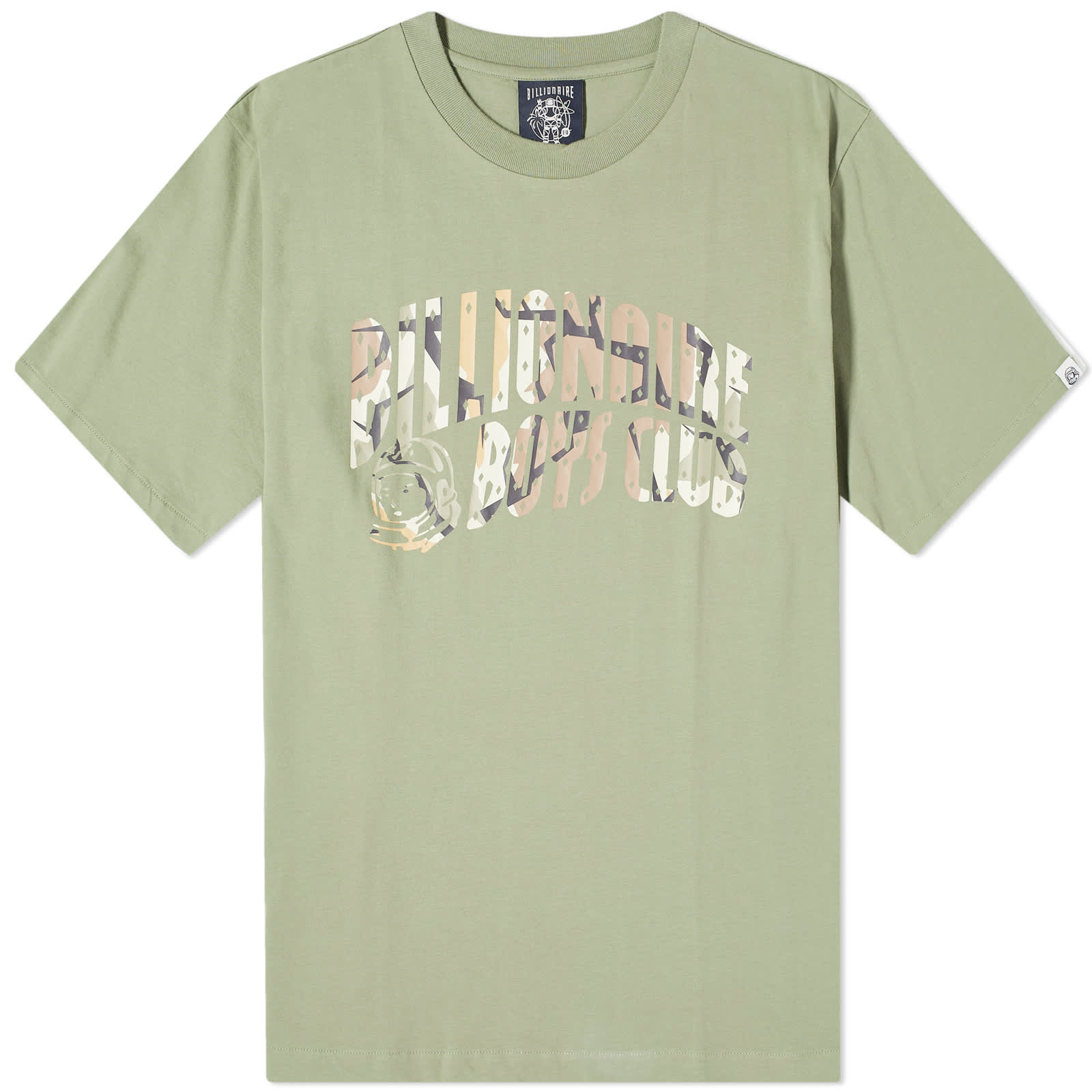 

Футболка Billionaire Boys Club Camo Arch Logo, зеленый