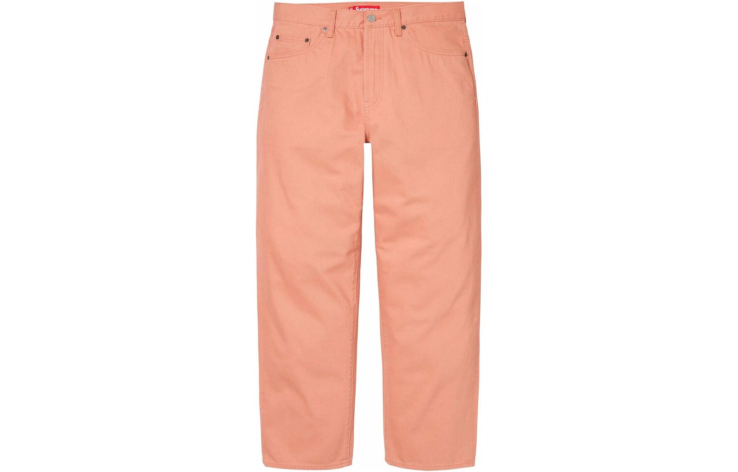 

SS24 Джинсы унисекс Supreme, цвет Peach/Peach